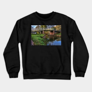 Station Road Footbridge Hungerford Crewneck Sweatshirt